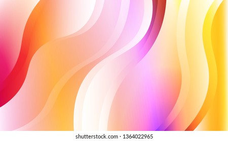 Geometric Pattern With Lines, Wave. For Your Design Ad, Banner, Cover Page. Vector Illustration with Color Gradient