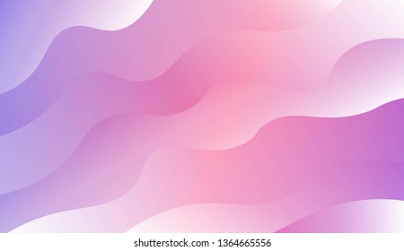 Geometric Pattern With Lines, Wave. For Your Design Ad, Banner, Cover Page. Vector Illustration with Color Gradient