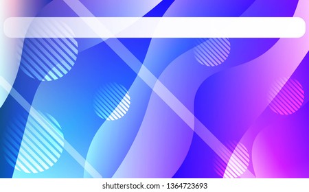 Geometric Pattern With Lines, Wave. For Your Design Ad, Banner, Cover Page. Vector Illustration with Color Gradient