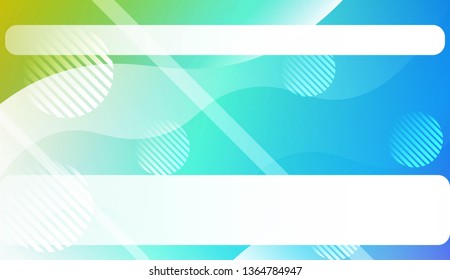Geometric Pattern With Lines, Wave. For Your Design Ad, Banner, Cover Page. Vector Illustration with Color Gradient