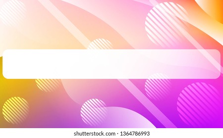 Geometric Pattern With Lines, Wave. For Your Design Ad, Banner, Cover Page. Vector Illustration with Color Gradient