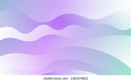 Geometric Pattern With Lines, Wave. For Your Design Ad, Banner, Cover Page. Vector Illustration with Color Gradient