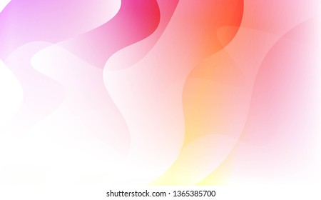 Geometric Pattern With Lines, Wave. For Your Design Ad, Banner, Cover Page. Vector Illustration with Color Gradient