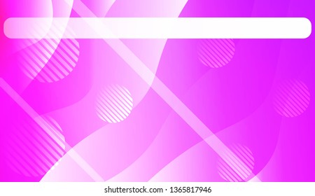 Geometric Pattern With Lines, Wave. For Your Design Ad, Banner, Cover Page. Vector Illustration with Color Gradient