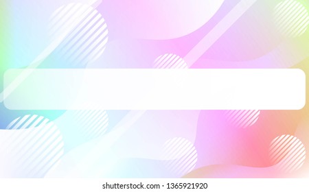 Geometric Pattern With Lines, Wave. For Your Design Ad, Banner, Cover Page. Vector Illustration with Color Gradient
