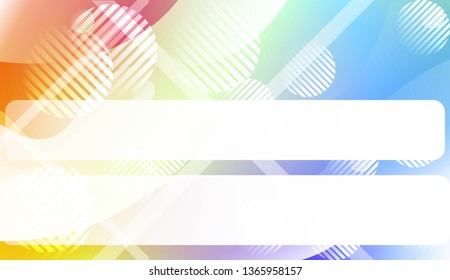 Geometric Pattern With Lines, Wave. For Your Design Ad, Banner, Cover Page. Vector Illustration with Color Gradient