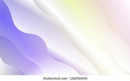 Geometric Pattern With Lines, Wave. For Your Design Ad, Banner, Cover Page. Vector Illustration with Color Gradient