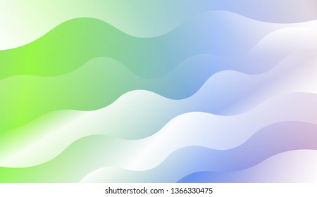 Geometric Pattern With Lines, Wave. For Your Design Ad, Banner, Cover Page. Vector Illustration with Color Gradient