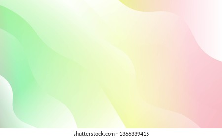 Geometric Pattern With Lines, Wave. For Your Design Ad, Banner, Cover Page. Vector Illustration with Color Gradient