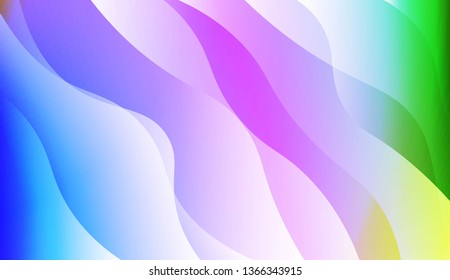 Geometric Pattern With Lines, Wave. For Your Design Ad, Banner, Cover Page. Vector Illustration with Color Gradient