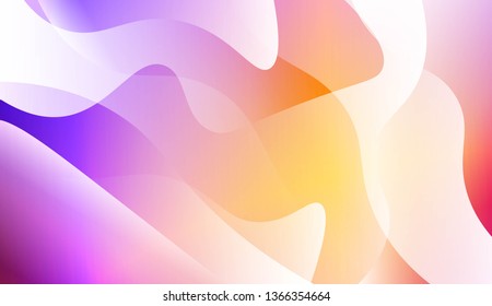 Geometric Pattern With Lines, Wave. For Your Design Ad, Banner, Cover Page. Vector Illustration with Color Gradient