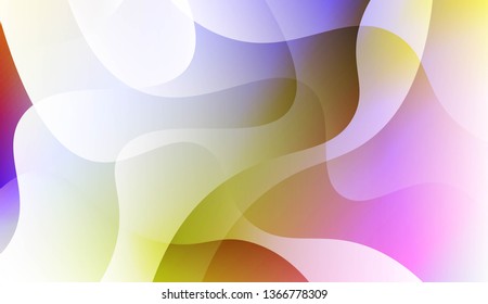 Geometric Pattern With Lines, Wave. For Your Design Ad, Banner, Cover Page. Vector Illustration with Color Gradient