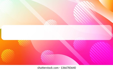 Geometric Pattern With Lines, Wave. For Your Design Ad, Banner, Cover Page. Vector Illustration with Color Gradient
