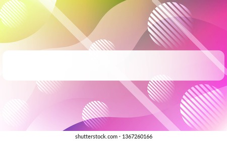 Geometric Pattern With Lines, Wave. For Your Design Ad, Banner, Cover Page. Vector Illustration with Color Gradient