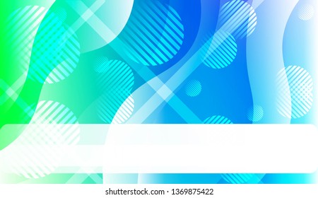 Geometric Pattern With Lines, Wave. For Your Design Ad, Banner, Cover Page. Vector Illustration with Color Gradient