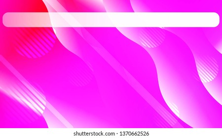 Geometric Pattern With Lines, Wave. For Your Design Ad, Banner, Cover Page. Vector Illustration with Color Gradient