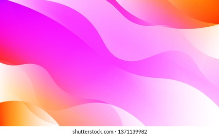 Geometric Pattern With Lines, Wave. For Your Design Ad, Banner, Cover Page. Vector Illustration with Color Gradient