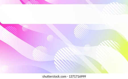 Geometric Pattern With Lines, Wave. For Your Design Ad, Banner, Cover Page. Vector Illustration with Color Gradient