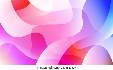 Geometric Pattern With Lines, Wave. For Your Design Ad, Banner, Cover Page. Vector Illustration with Color Gradient