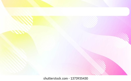 Geometric Pattern With Lines, Wave. For Your Design Ad, Banner, Cover Page. Vector Illustration with Color Gradient