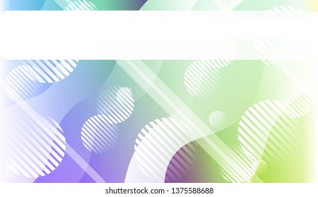 Geometric Pattern With Lines, Wave. For Your Design Ad, Banner, Cover Page. Vector Illustration with Color Gradient