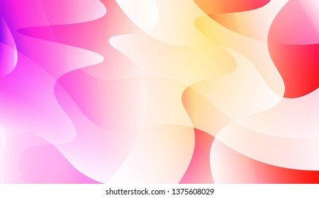 Geometric Pattern With Lines, Wave. For Your Design Wallpapers Presentation. Vector Illustration with Color Gradient