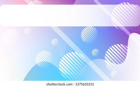 Geometric Pattern With Lines, Wave. For Your Design Ad, Banner, Cover Page. Vector Illustration with Color Gradient