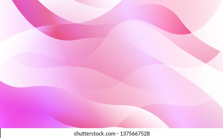 Geometric Pattern With Lines, Wave. For Your Design Wallpapers Presentation. Vector Illustration with Color Gradient