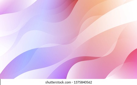 Geometric Pattern With Lines, Wave. For Your Design Wallpapers Presentation. Vector Illustration with Color Gradient