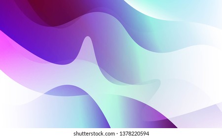 Geometric Pattern With Lines, Wave. For Your Design Wallpapers Presentation. Vector Illustration with Color Gradient