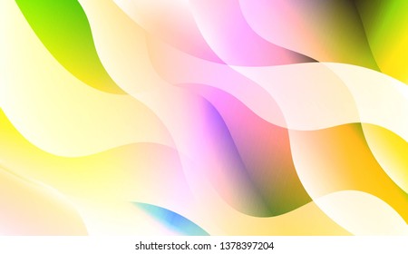 Geometric Pattern With Lines, Wave. For Your Design Wallpapers Presentation. Vector Illustration with Color Gradient