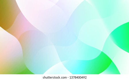 Geometric Pattern With Lines, Wave. For Your Design Wallpapers Presentation. Vector Illustration with Color Gradient