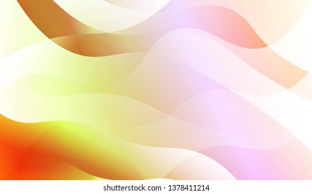 Geometric Pattern With Lines, Wave. For Your Design Wallpapers Presentation. Vector Illustration with Color Gradient