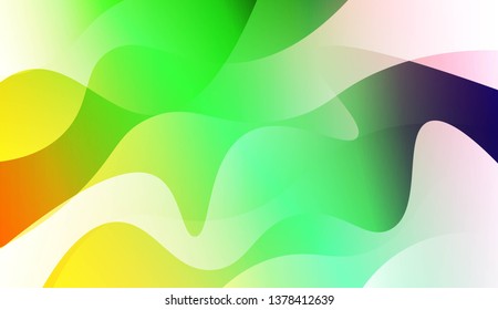 Geometric Pattern With Lines, Wave. For Your Design Wallpapers Presentation. Vector Illustration with Color Gradient