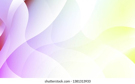 Geometric Pattern With Lines, Wave. For Your Design Wallpapers Presentation. Vector Illustration with Color Gradient