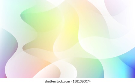 Geometric Pattern With Lines, Wave. For Your Design Wallpapers Presentation. Vector Illustration with Color Gradient