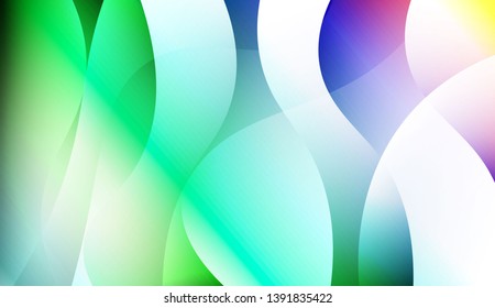 Geometric Pattern With Lines, Wave. For Your Design Ad, Banner, Cover Page. Colorful Vector Illustration
