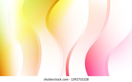 Geometric Pattern With Lines, Wave. For Your Design Ad, Banner, Cover Page. Colorful Vector Illustration