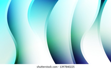 Geometric Pattern With Lines, Wave. For Your Design Ad, Banner, Cover Page. Colorful Vector Illustration