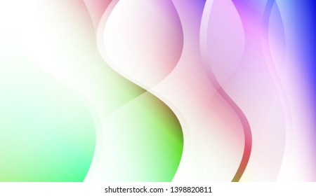 Geometric Pattern With Lines, Wave. For Your Design Ad, Banner, Cover Page. Colorful Vector Illustration