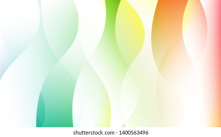Geometric Pattern With Lines, Wave. For Your Design Ad, Banner, Cover Page. Colorful Vector Illustration