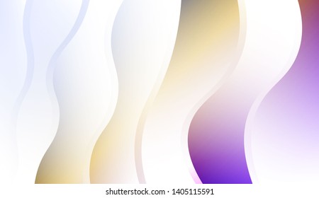 Geometric Pattern With Lines, Wave. For Your Design Ad, Banner, Cover Page. Colorful Vector Illustration