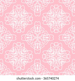 The geometric pattern with lines,Tints of Pink Seamless pattern, Abstract Seamless pattern, Vector Seamless pattern, Repeating geometric, Seamless floral pattern
