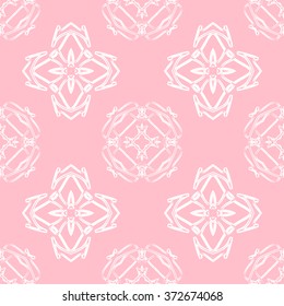 The geometric pattern with lines,Tints of Pink Seamless pattern, Abstract Seamless pattern, Vector Seamless pattern, Repeating geometric, Seamless floral pattern