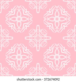 The geometric pattern with lines,Tints of Pink Seamless pattern, Abstract Seamless pattern, Vector Seamless pattern, Repeating geometric, Seamless floral pattern