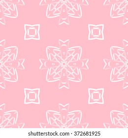 The geometric pattern with lines,Tints of Pink Seamless pattern, Abstract Seamless pattern, Vector Seamless pattern, Repeating geometric, Seamless floral pattern