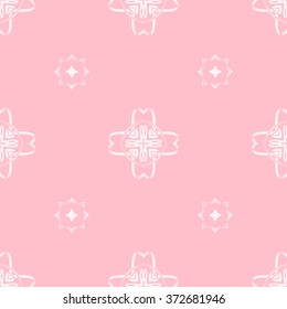 The geometric pattern with lines,Tints of Pink Seamless pattern, Abstract Seamless pattern, Vector Seamless pattern, Repeating geometric, Seamless floral pattern