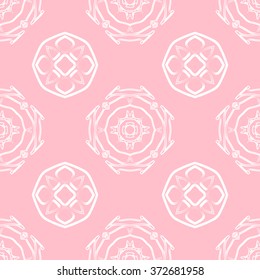 The geometric pattern with lines,Tints of Pink Seamless pattern, Abstract Seamless pattern, Vector Seamless pattern, Repeating geometric, Seamless floral pattern