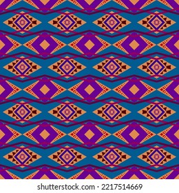 The geometric pattern is made into a cloth pattern.