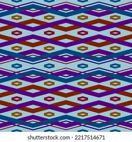 The geometric pattern is made into a cloth pattern.
